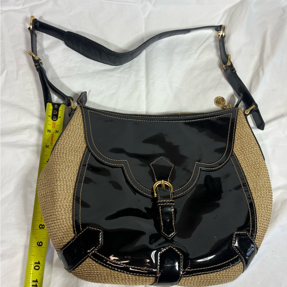 Eric Javits Elegant Black and Tan Women's Bag